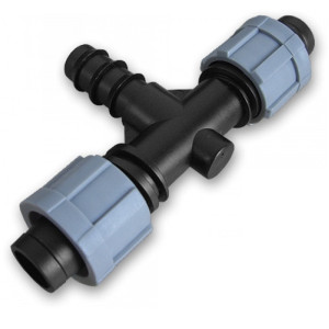 Trójnik Bradas Drip System do taśmy kroplującej 16mm