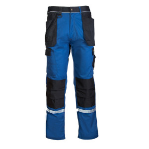 Spodnie robocze do pasa Seven Kings A5SP52, Saphir niebiesko-czarne - rozmiar 52