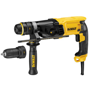 Młotowiertarka DeWALT D25134K-QS D25134K SDS-Plus 800W 2.8J wymienny uchwyt w walizce TSTAK