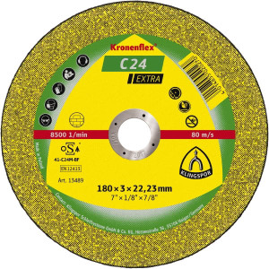 Tarcza do cięcia betonu Klingspor 13489 płaska Extra 180 x 3,0 x 22