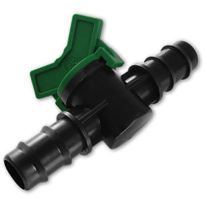 Zawór 'Bradas Drip System' 2x wtyk na wąż 20mm DSWZ08-2020L
