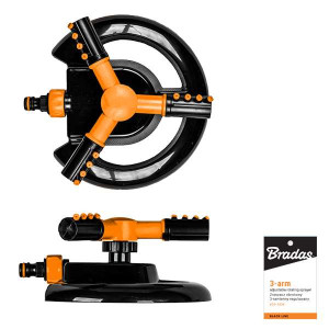 Zraszacz obrotowy 3-ramienny Bradas Black Line ECO-1030