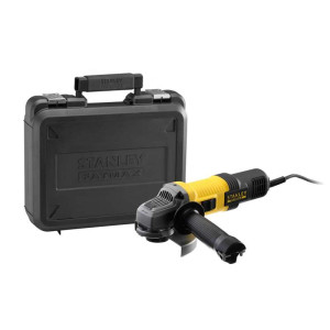 Szlifierka kątowa 'Stanley FMEG220K-QS FATMAX 125mm 850W, łagodny rozruch, walizka
