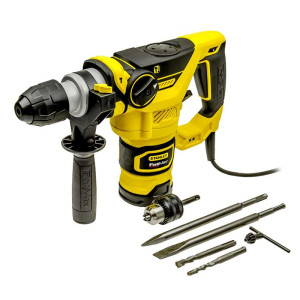 Młotowiertarka Stanley FatMax FME1250K-QS SDS-Plus 1250W 3,5J + wymienny uchwyt z adapterem