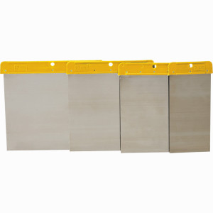 Szpachle Japońskie nierdzewne - komplet 4szt. 50-120mm - Topex 18B436