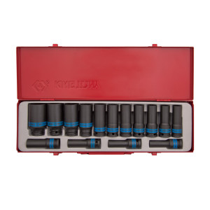 Zestaw nasadek udarowych KingTony 15szt. 1/2" 6-kąt.