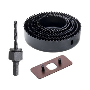 Zestaw wyrzynarek (otwornic) Condor HSW-1808 9szt. (51 - 102mm)