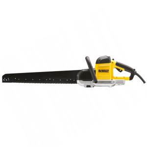 Piła ALLIGATOR 1700W DeWALT DWE398-QS' z brzeszczotem 430mm, do cięcia bloczków typu Poroton/Porotherm, klasy 20