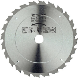 Piła tarczowa do drewna Makita B-17712 Standard 260x30mm 24Z