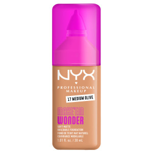 NYX Professional Makeup Make 'EM Wonder Kryjący Podkład do Twarzy 17 Medium Olive