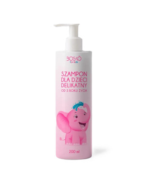 Bosko Cosmetics for Kids Delikatny Szampon dla Dzieci od 3 Roku Życia 200ml