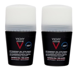 Vichy Homme Dezodorant w Kulce Skóra Wrażliwa 50ml x2 szt