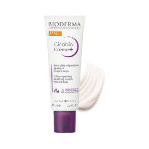 BIODERMA CICABIO CREME+ SPF50+ Krem Łagodząco-Odbudowujący - 40ml