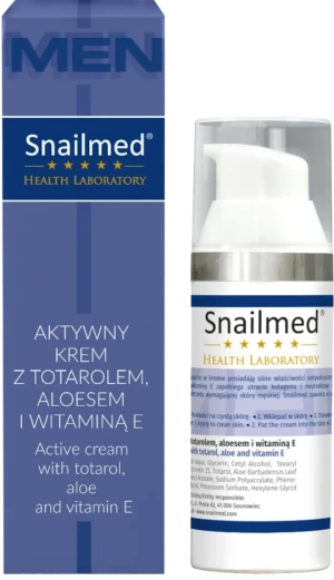 SNAILMED Krem Dla Mężczyzn Z Problematyczną Skórą - 50ml