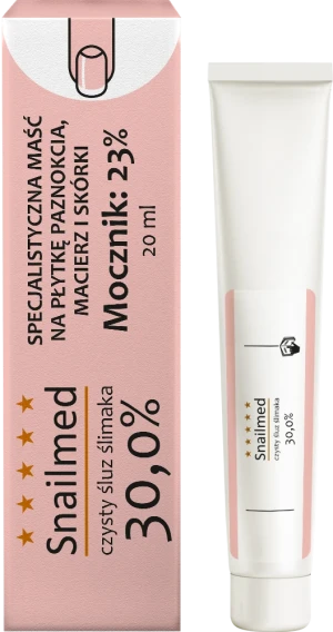 SNAILMED Maść Odbudowująca Do Płytki i Macierzy Paznokcia Ze Śluzem Ślimaka - 20 ml