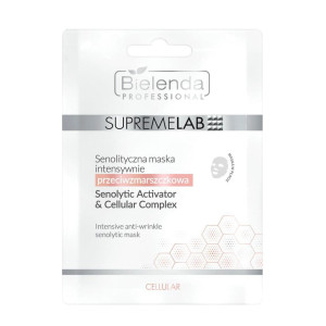 BIELENDA PROFESSIONAL SupremeLab Cellular senolityczna maska intensywnie przeciwzmarszczkowa