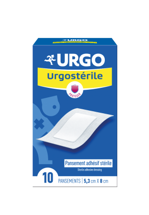 URGO Urgosterile Włókninowy Opatrunek 5,3x8