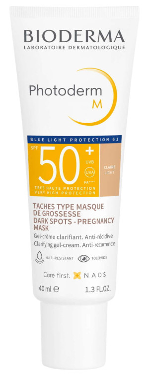 BIODERMA Photoderm M Krem Do Skóry Z Tendencją Do Przebarwień Jasny SPF 50+ - 40 ml