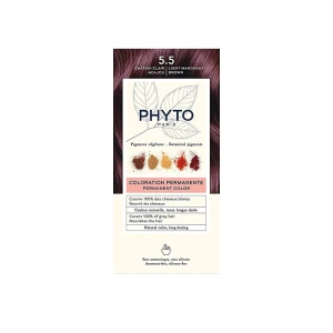 PHYTO Farba Do Włosów PHYTOCOLOR 5.5 Jasny Mahoniowy Brąz
