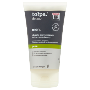 TOŁPA Dermo Men Głęboko Oczyszczający Żel Do Mycia Twarzy - 150 ml