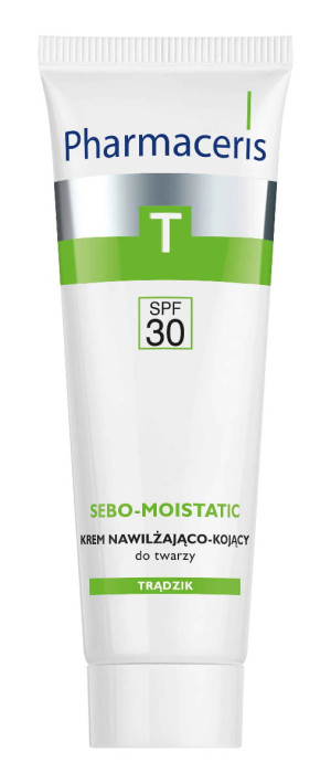 PHARMACERIS T SEBO-MOISTATIC Krem Nawilżająco-Kojący Do Twarzy SPF 30 - 50 ml