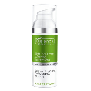 BIELENDA PROFESSIONAL Acne Free ProExpert lekki krem korygujący niedoskonałości do twarzy - 50ml
