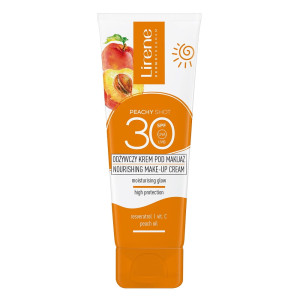 LIRENE Peachy Shot odżywczy krem pod makijaż SPF30 50ml