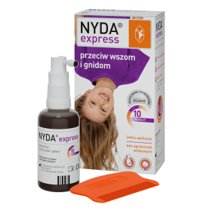 NYDA EXPRESS Areozol Spray Przeciw Wszom i Gnidom - 50 ml