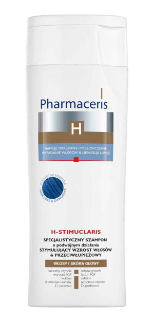 PHARMACERIS H Szampon Stymulujący & Przeciwłupieżowy - 250 ml