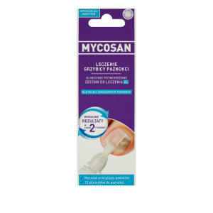 MYCOSAN LECZENIE GRZYBICY Paznokci Serum XL - 10 ml