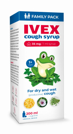 IVEX SYROP Na Kaszel Suchy I Mokry - 200ml