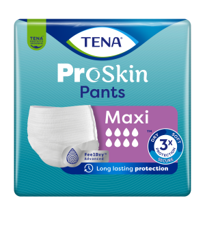 TENA PANTS ProSkin Maxi L (100-135 cm) Majtki Chłonne - 10 sztuk