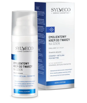 SYLVECO DERMO Emolientowy Krem Do Twarzy na Dzień - Skóra Atopowa - 50ml