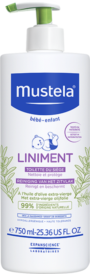 MUSTELA Liniment Emulsja Oczyszczająca Dla Niemowląt - 750ml