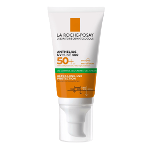 LA ROCHE POSAY ANTHELIOS UVMUNE 400 Żel-Krem Oil-Control SPF 50+ - 50 ml [Data ważności: 30.08.2026]