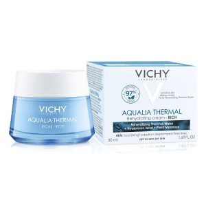 VICHY AQUALIA Thermal Bogaty Krem Nawilżający - 50ml