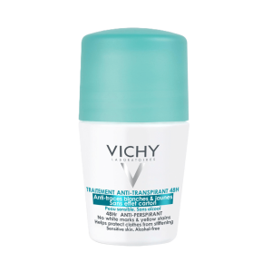 VICHY Roll-On 48h Antyperspirant W Kulce Przeciw Śladom Na Ubraniach - 50ml