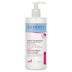 DEXERYL Shower Nawilżająco-Łagodzący Krem Myjący Pod Prysznic - 500ml