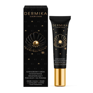 DERMIKA Luxury Caviar Kawiorowy Krem Intensywnie Regenerujący pod oczy i na powieki - 15ml