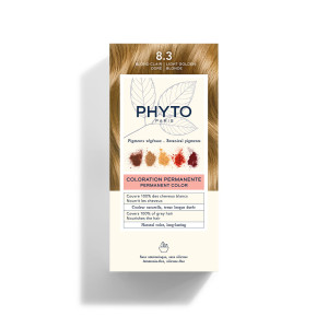 PHYTO Farba Do Włosów PHYTOCOLOR 8.3 Jasny Złoty Blond