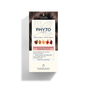 PHYTO COLOR 5 Jasny Kasztan Farba Do Włosów