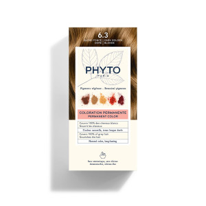 PHYTO Farba Do Włosów PHYTOCOLOR 6.3 Ciemny Złoty Blond
