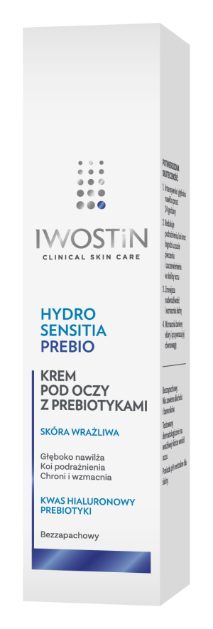 IWOSTIN HYDRO SENSITIA PREBIO Krem Pod Oczy Z Prebiotykami - 15ml