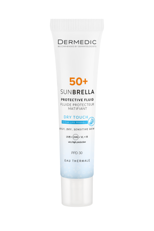 DERMEDIC SUNBRELLA Matujący Krem Ochronny SPF 50+ - 40ml