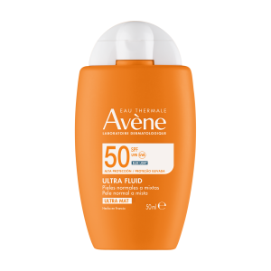 AVENE EAU THERMALE Wysoka Ochrona Przeciwsłoneczna Ultra Fluid Niewidoczny Na Skórze SPF50 - 50ml