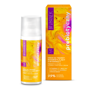 VIANEK Prebiotyczny Krem Do Twarzy Rozświetlający z Witaminą C - 50ml
