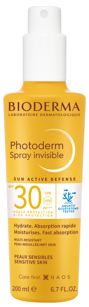 BIODERMA PHOTODERM Invisible SPF30 Lekki Spray Do Ciała - 200ml