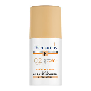 Pharmaceris F SUN-CORRECTION Fluid Ochronno-Korygujący 02 SAND SPF 50+ - 30ml
