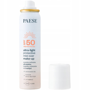 PAESE Ultralekka mgiełka ochronna na makijaż SPF50 75ml