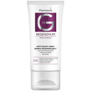 PHARMACERIS REGENOVUM Peptydowy Krem Dermo-Regenerujący Do Twarzy -skóra dojrzała- 50ml